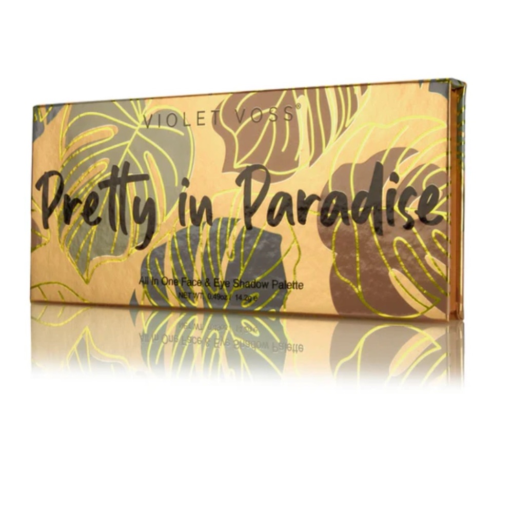 Violet Voss Pretty in Paradise Eyeshadow Palette - Gold, Brown, Green